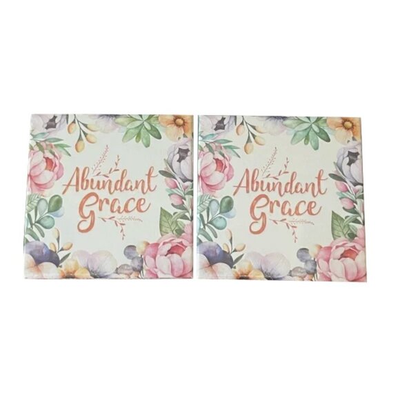 🆕 TWO ABUNDANT GRACE SCRIPTURE PRAYER CARDS 🙏🏻 - Picture 1 of 4